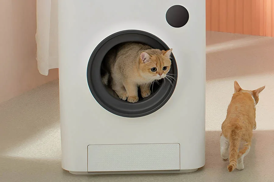 automatic kitty litter cleaner