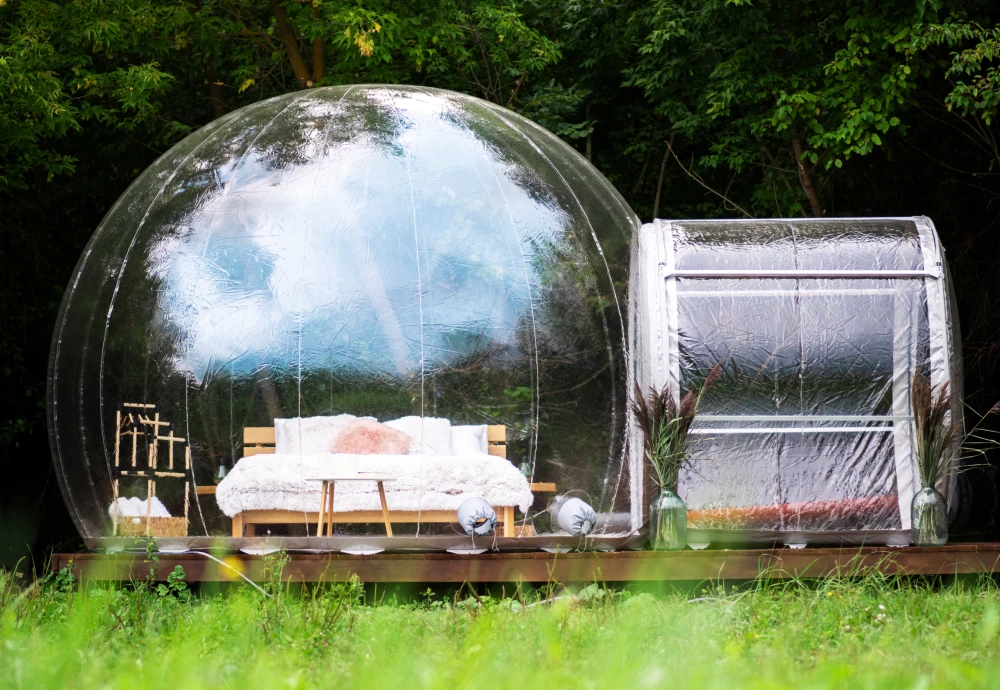 outdoor inflatable bubble tent